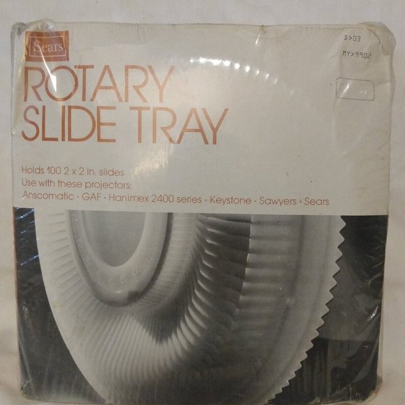 Sears Cameras, Photo & Video Sears 3992 Rotary Slide Tray Holds 00